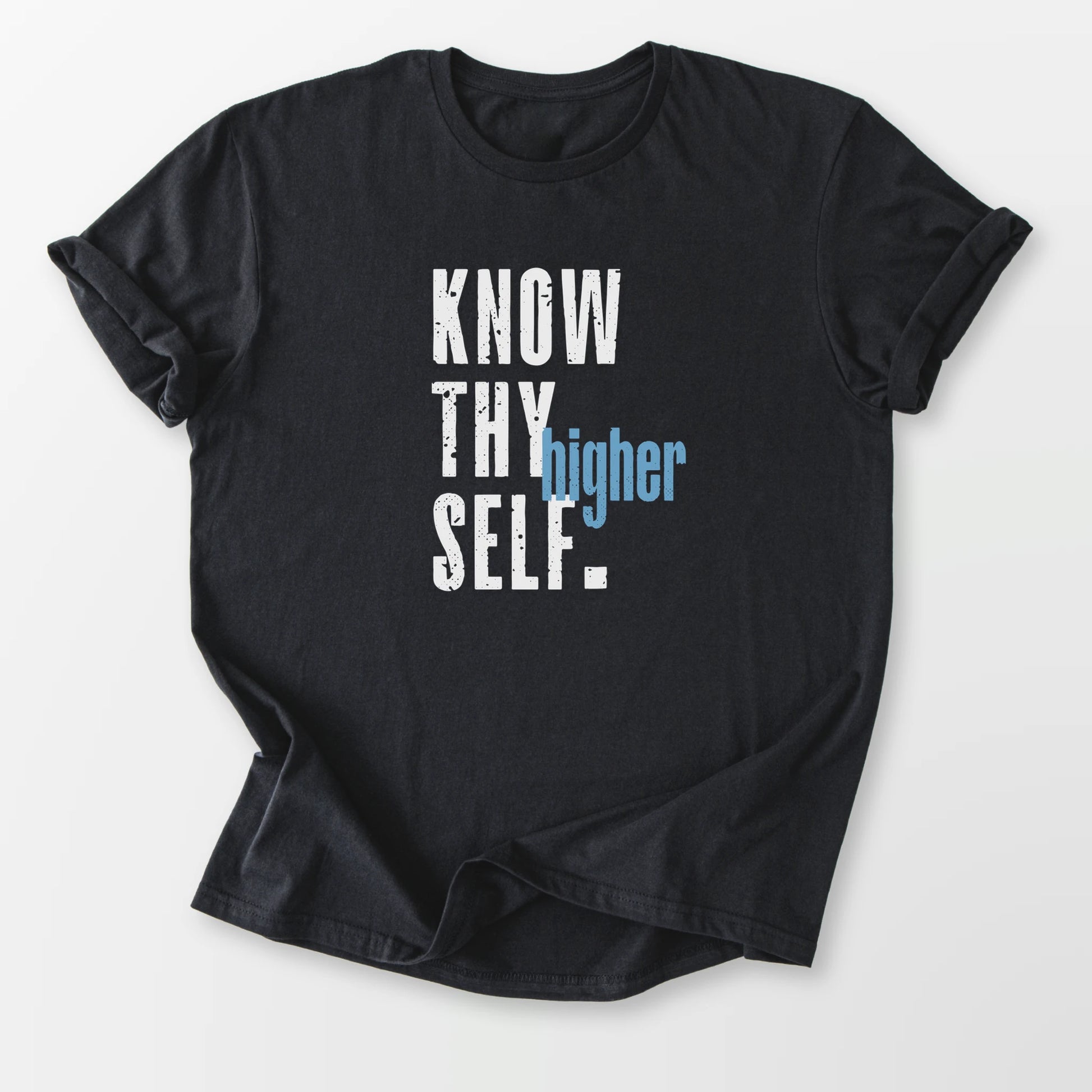 Know Thy Higher Self Tee Black T-Shirt