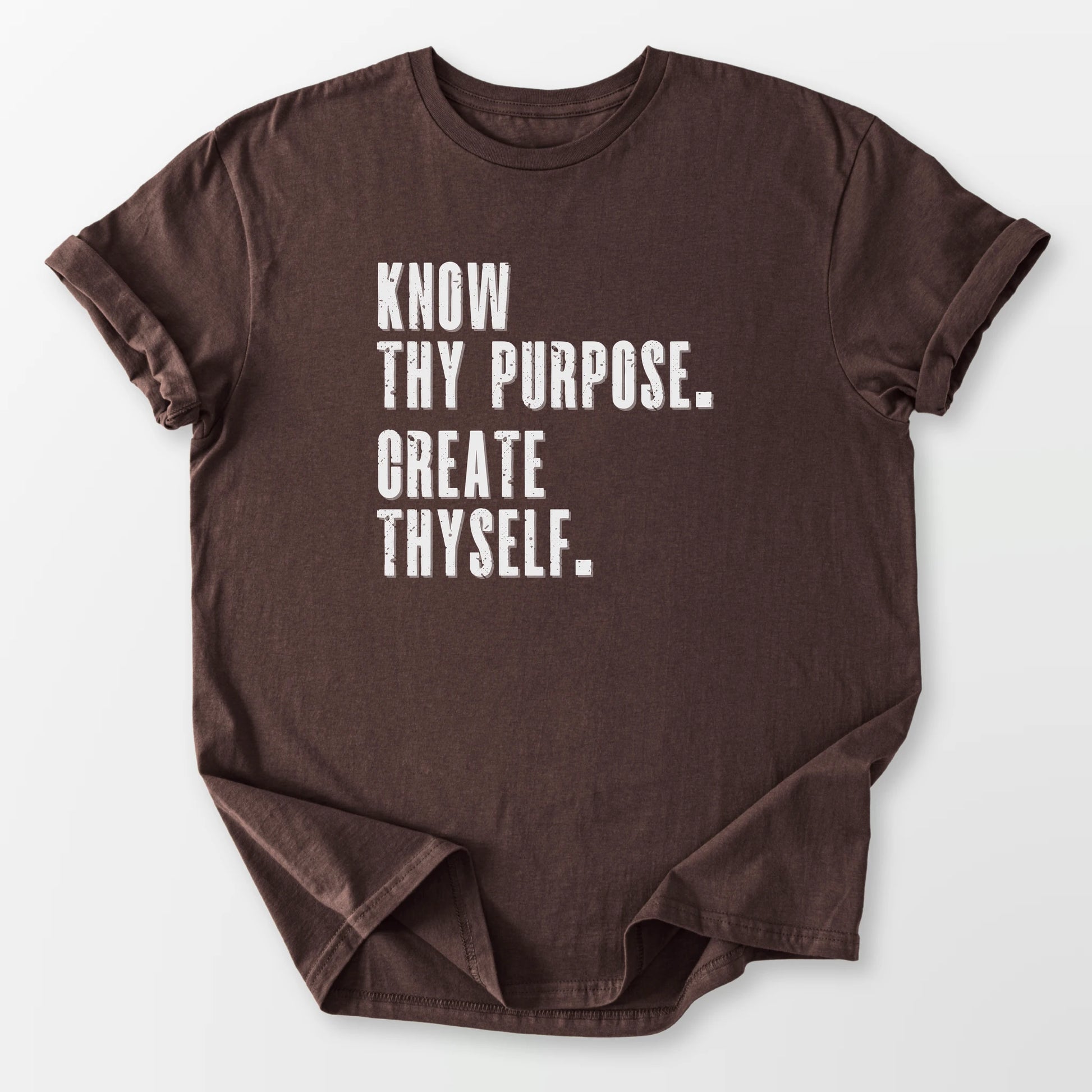 Know Thy Purpose Tee Dark Chocolate T-Shirt