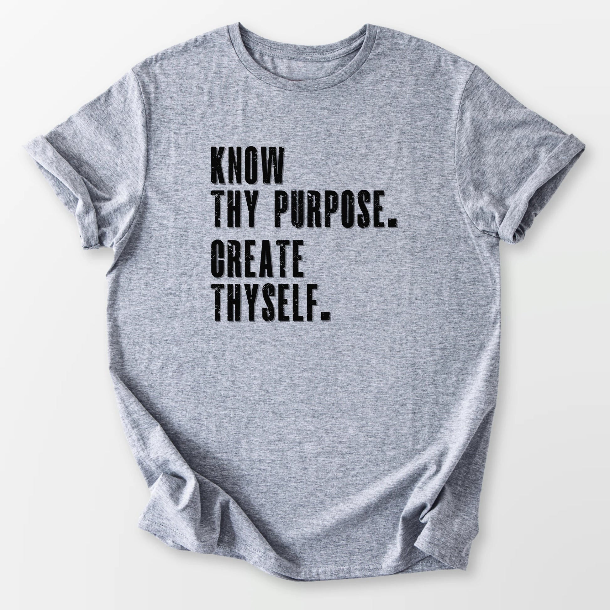 Know Thy Purpose Tee Sport Grey T-Shirt
