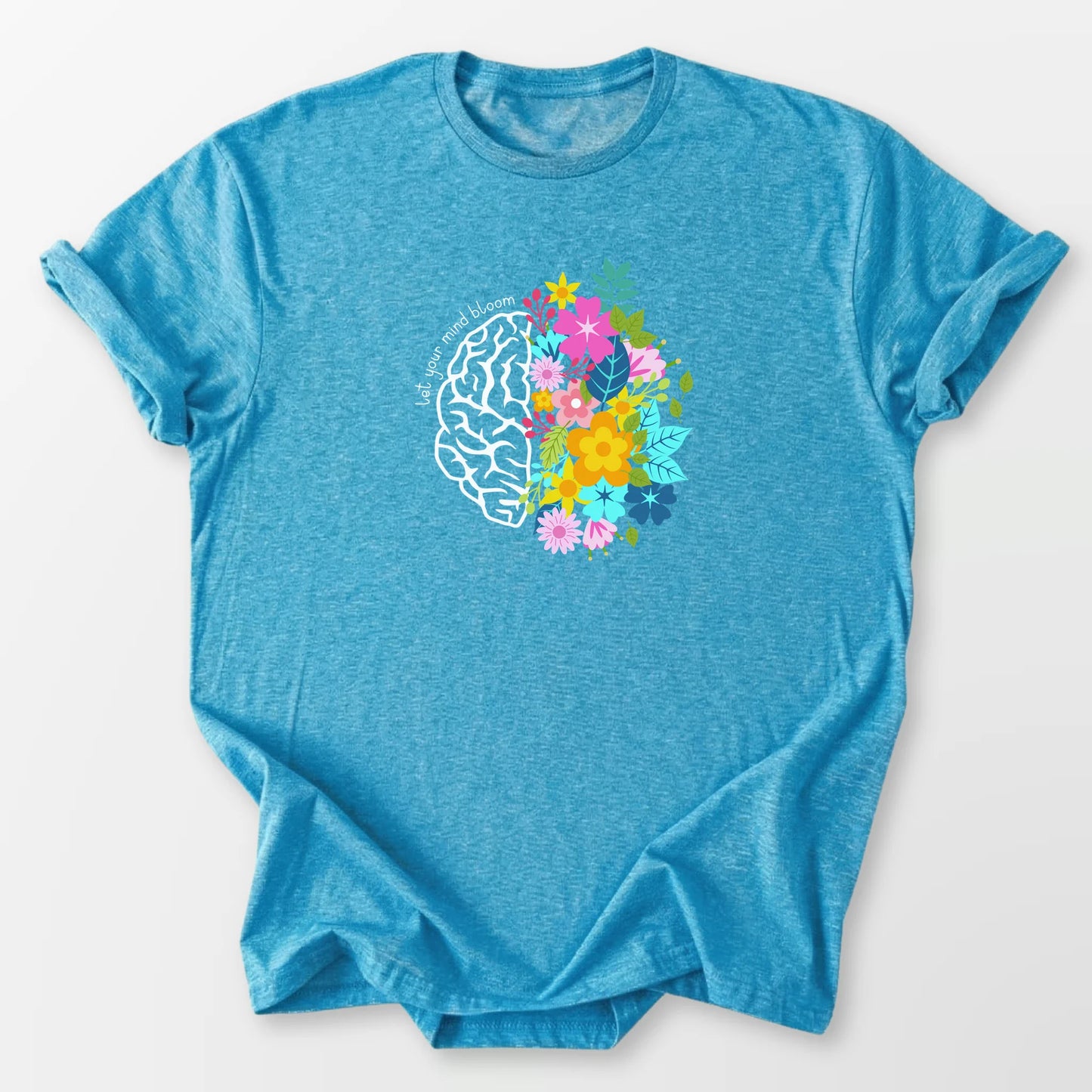 Let Your Mind Bloom Tee Sapphire T-Shirt