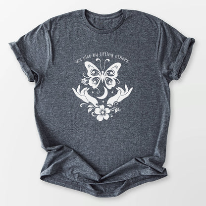 Lifting Others Tee Dark Heather Grey T-Shirt