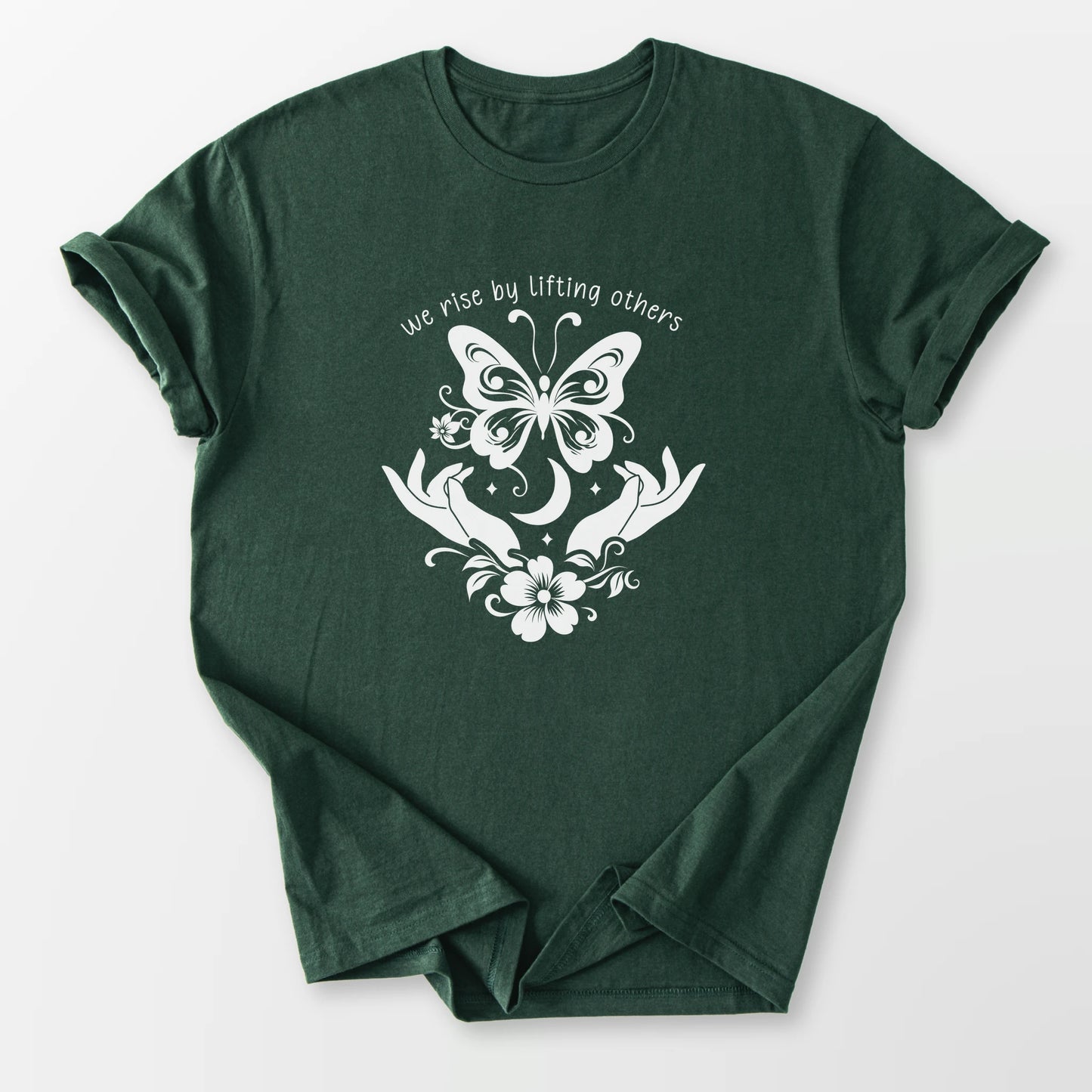 Lifting Others Tee Forest Green T-Shirt