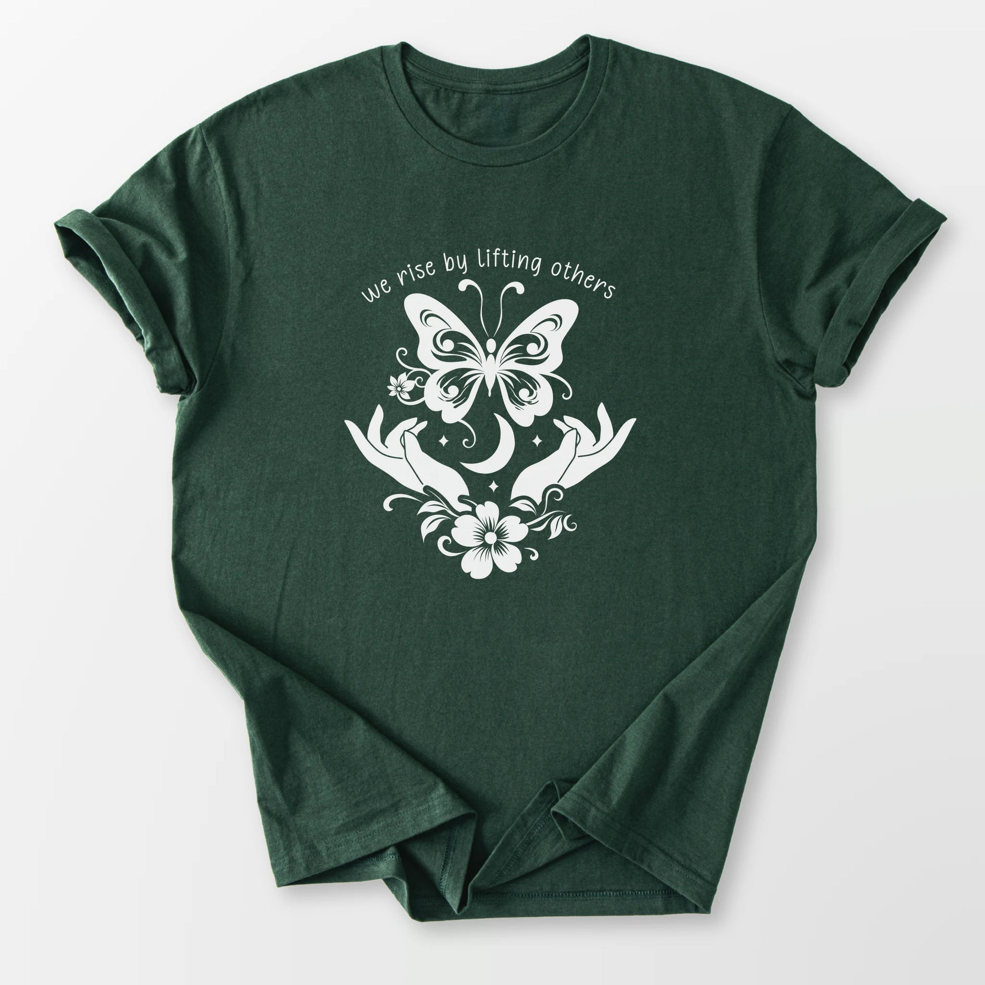 Lifting Others Tee Forest Green T-Shirt