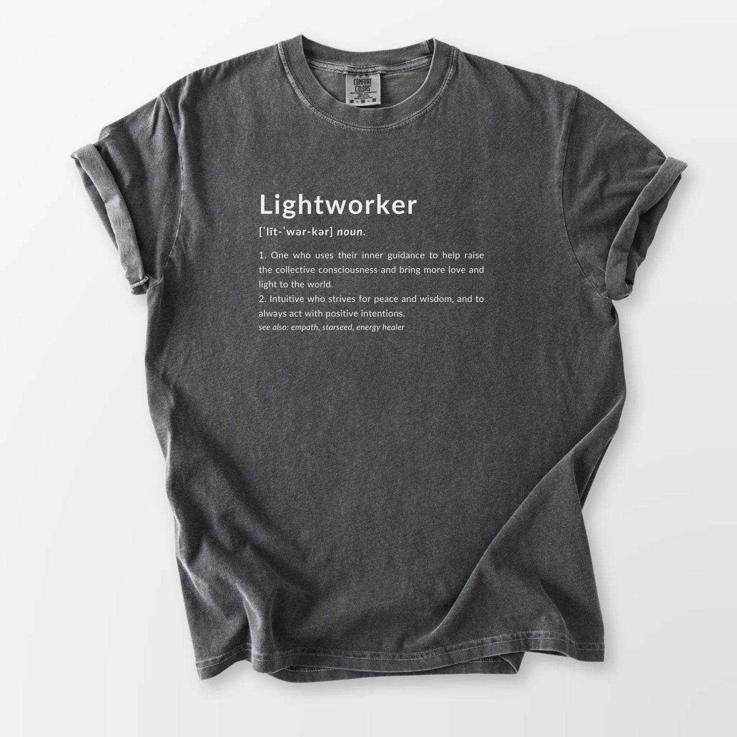 Lightworker Definition Comfort Tee Pepper T-Shirt