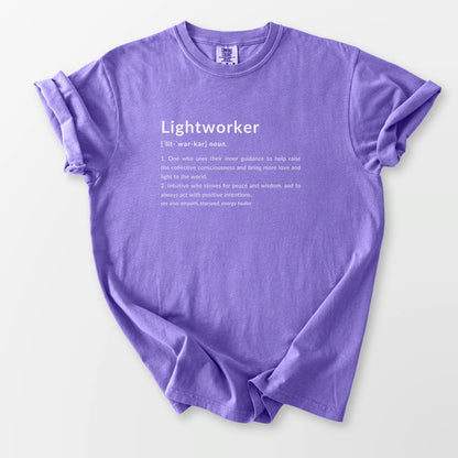 Lightworker Definition Comfort Tee Violet T-Shirt