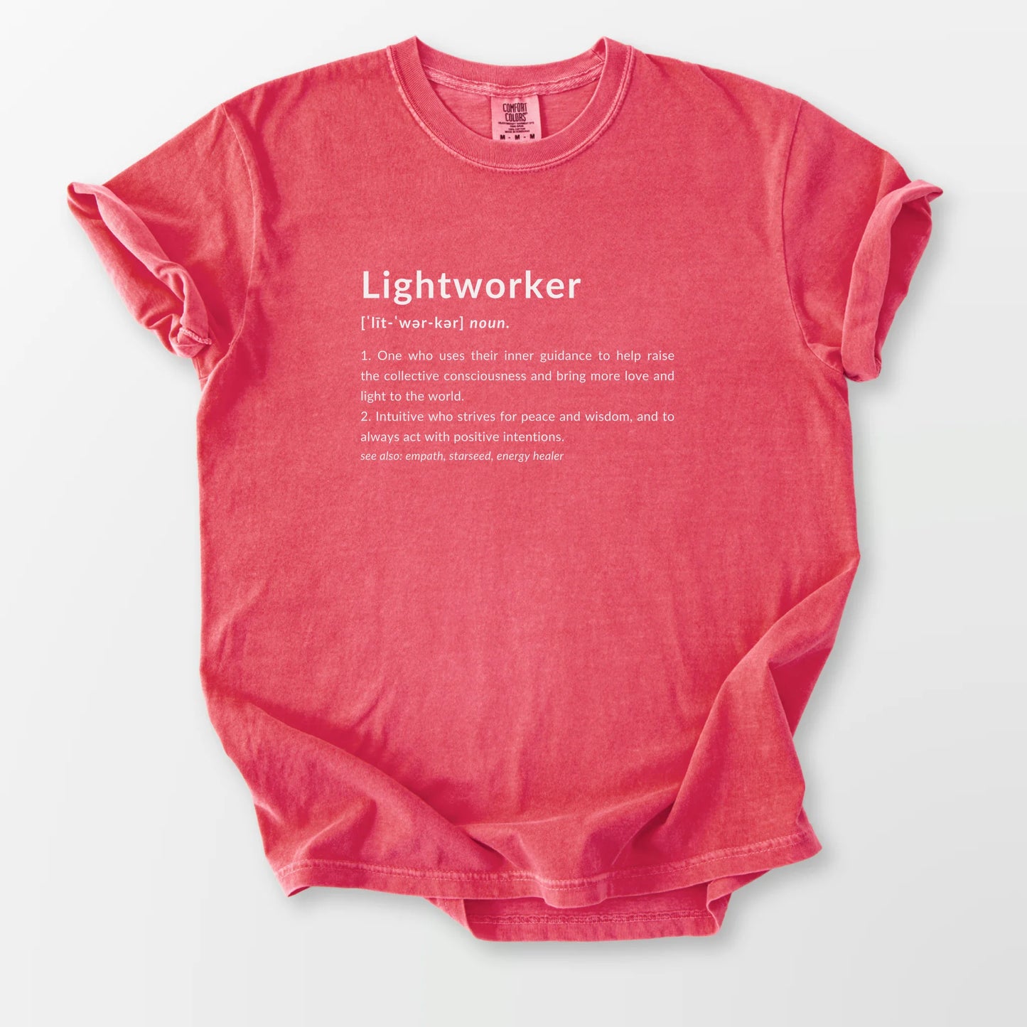 Lightworker Definition Comfort Tee Watermelon T-Shirt
