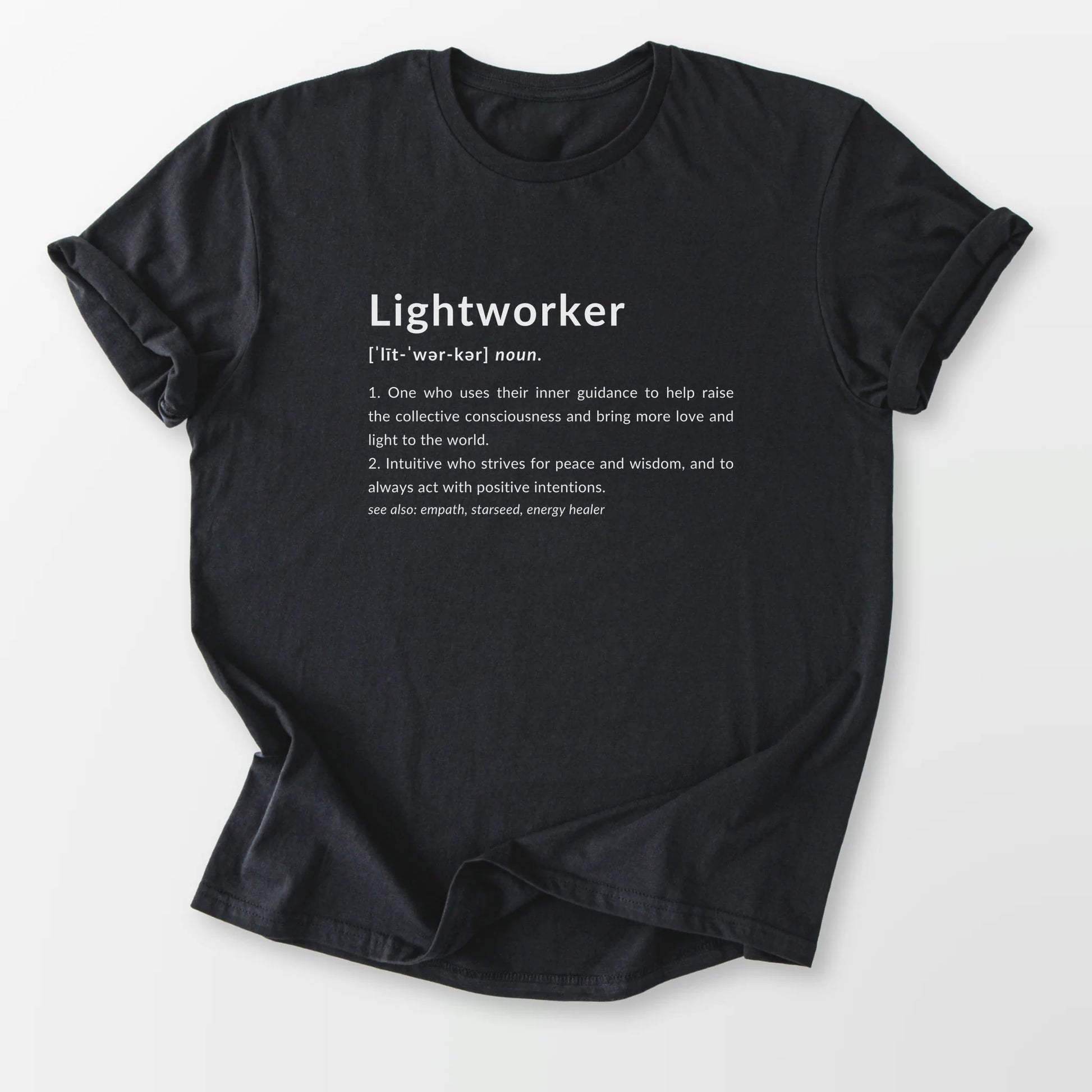 Lightworker Definition Tee Black T-Shirt