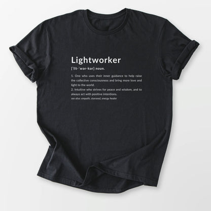 Lightworker Definition Tee Black T-Shirt
