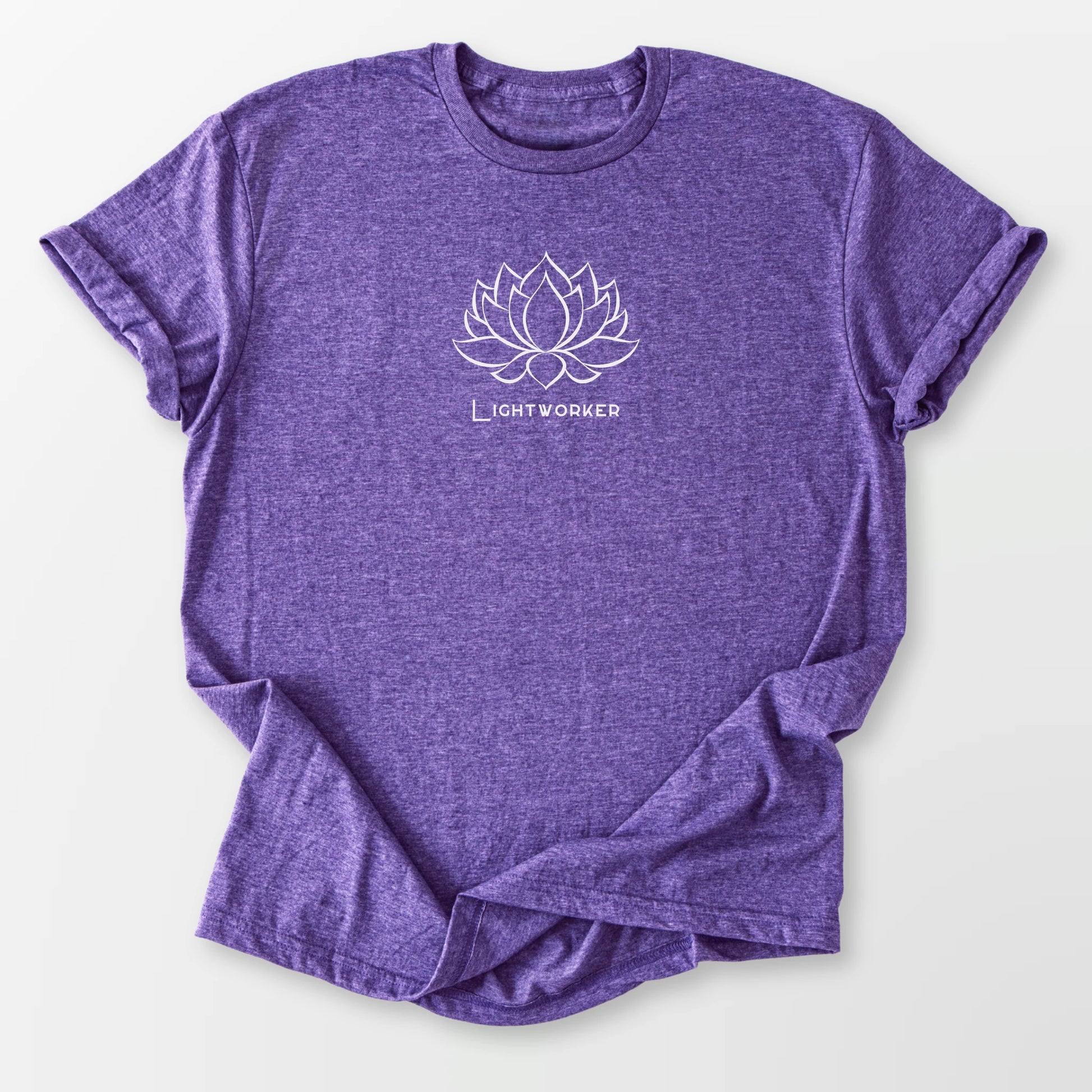 Lotus Lightworker Tee Heather Purple T-Shirt
