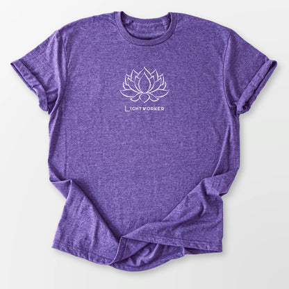 Lotus Lightworker Tee Heather Purple T-Shirt
