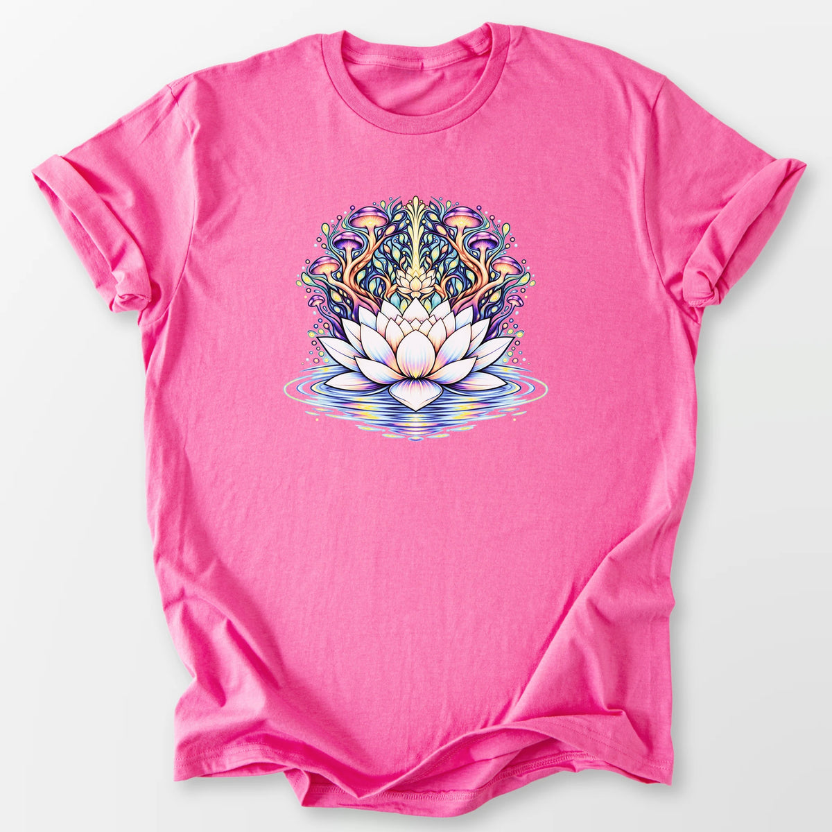 Lotus Mushrooms Tee Azalea T-Shirt