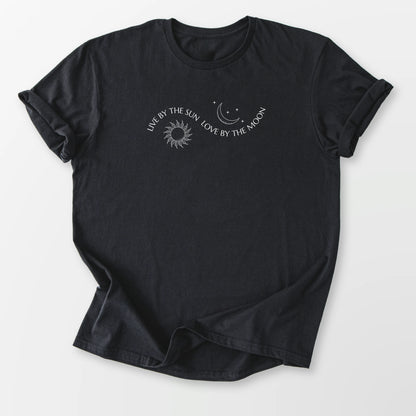 Love By The Moon Tee Black T-Shirt