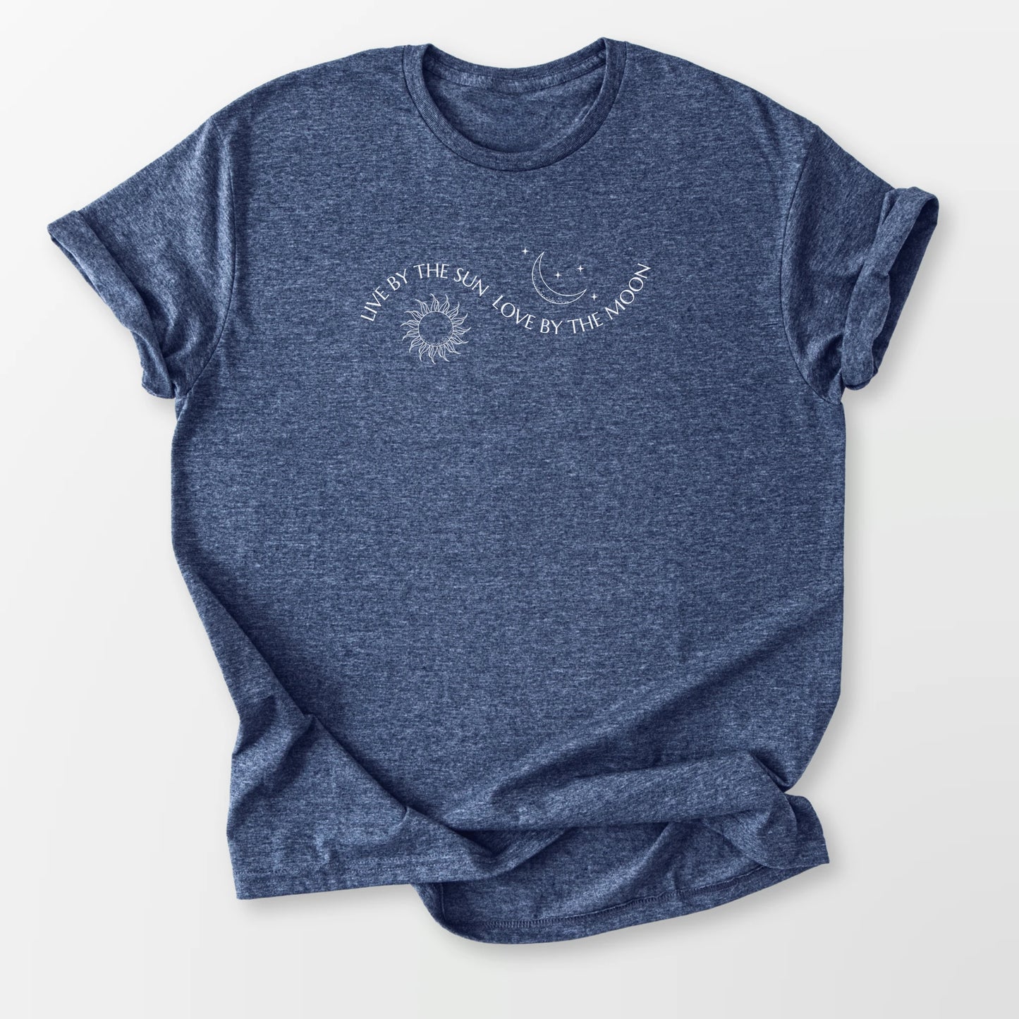 Love By The Moon Tee Heather Navy T-Shirt