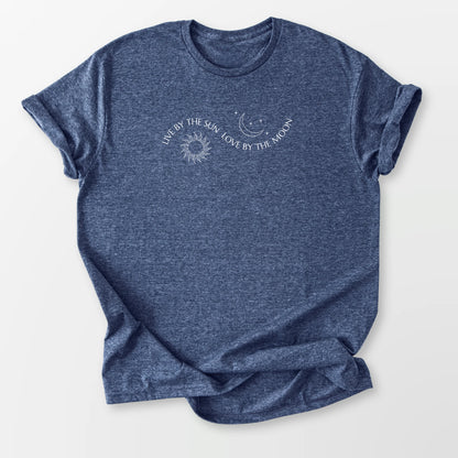 Love By The Moon Tee Heather Navy T-Shirt