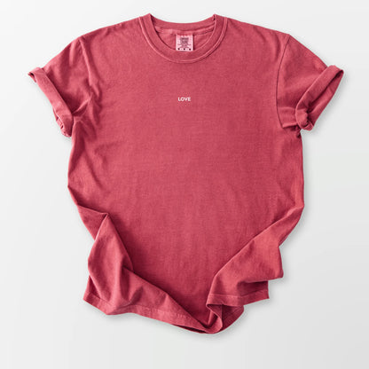 Love Comfort Tee Crimson T-Shirt