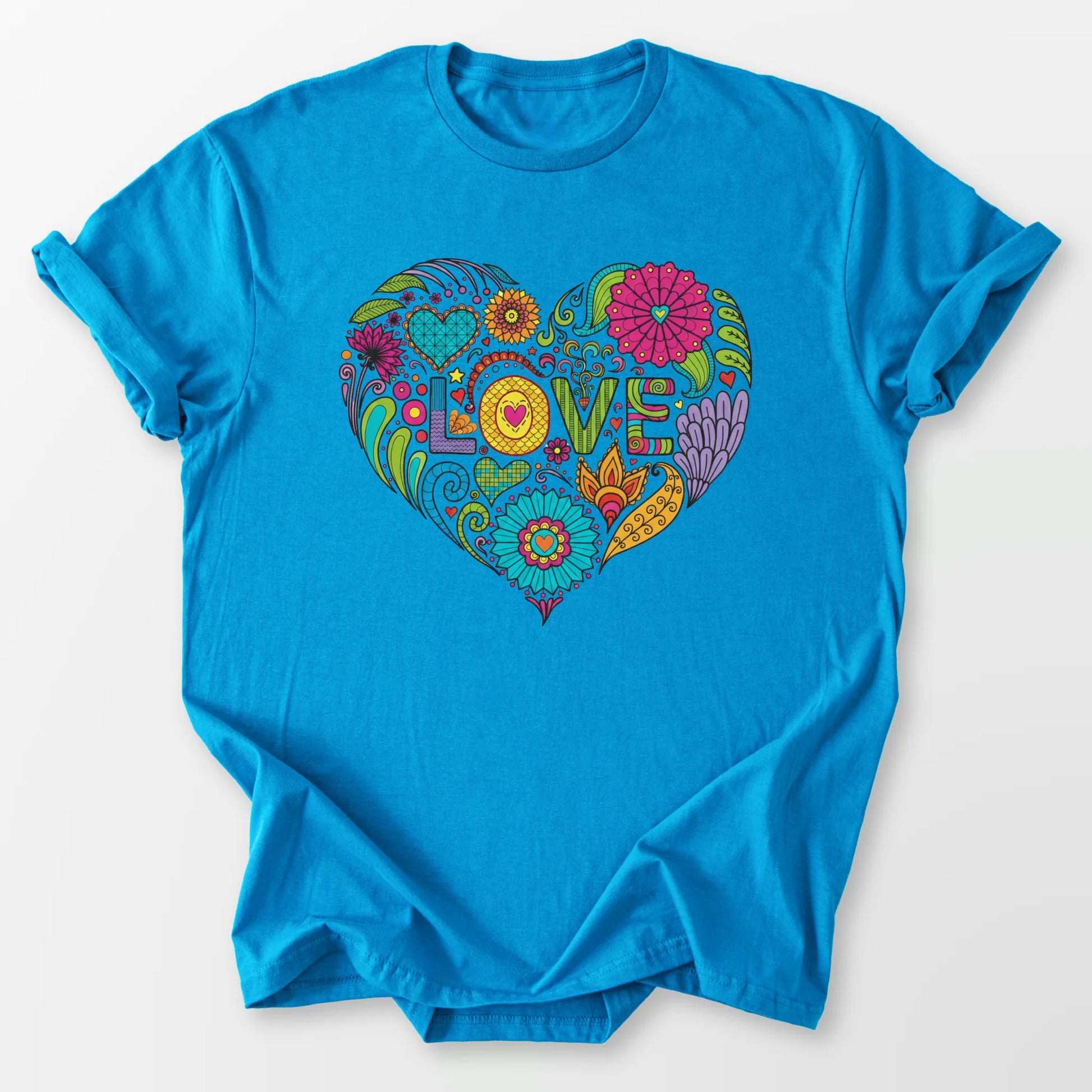 Love in Full Color Tee Sapphire T-Shirt