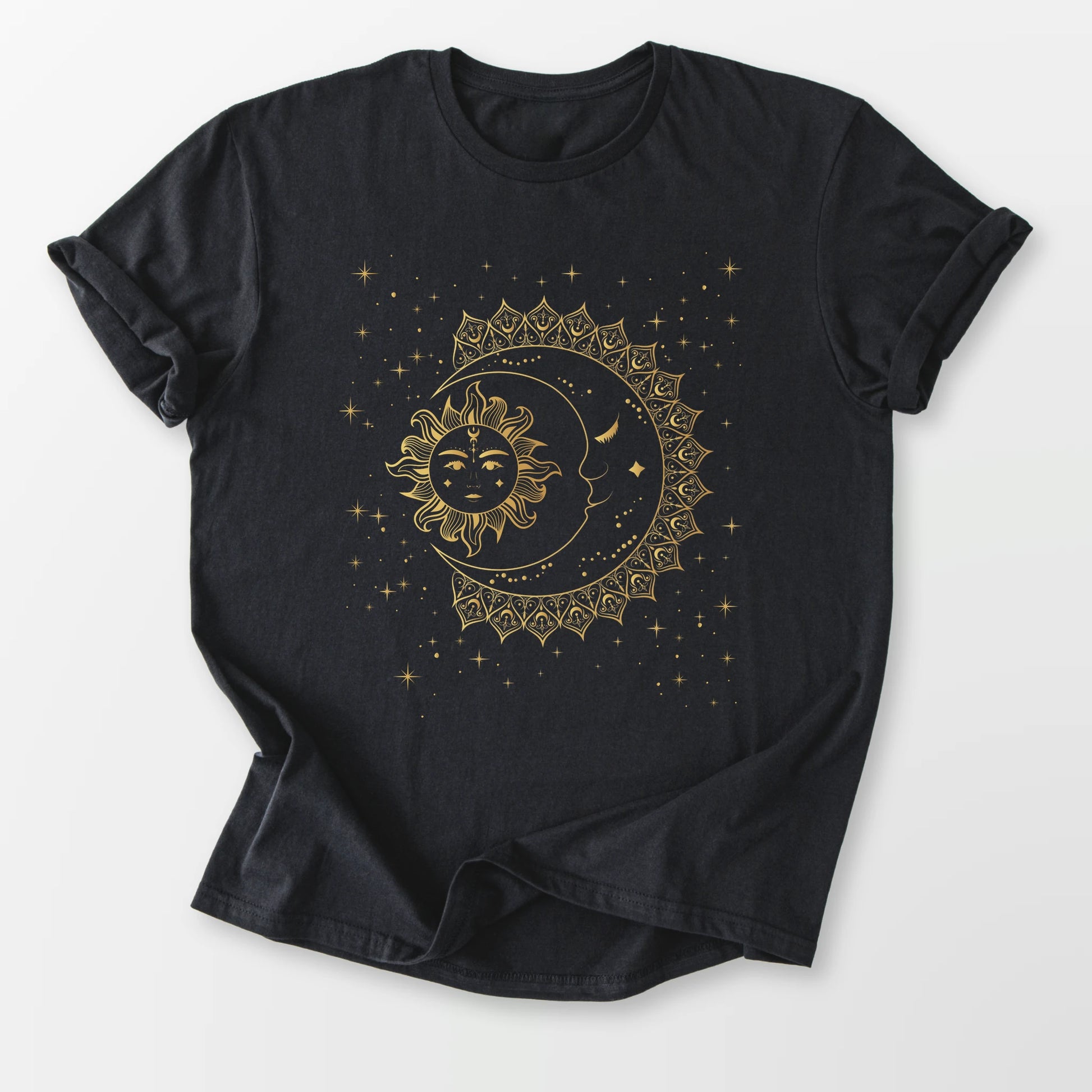 Lunar Embrace Tee Black T-Shirt