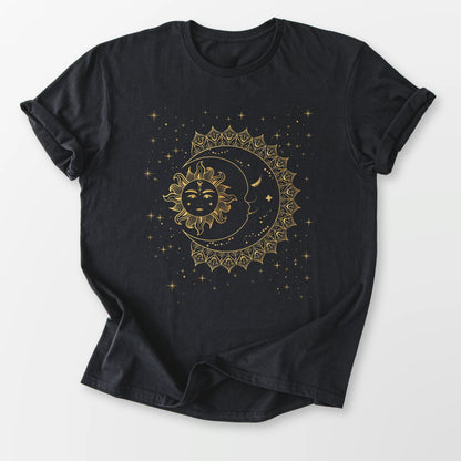 Lunar Embrace Tee Black T-Shirt