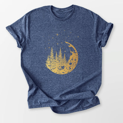 Lunar Forest Tee Heather Navy T-Shirt
