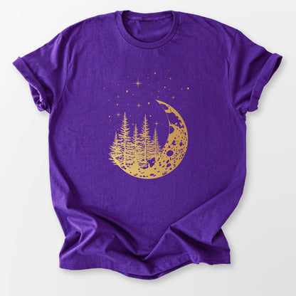 Lunar Forest Tee Purple T-Shirt