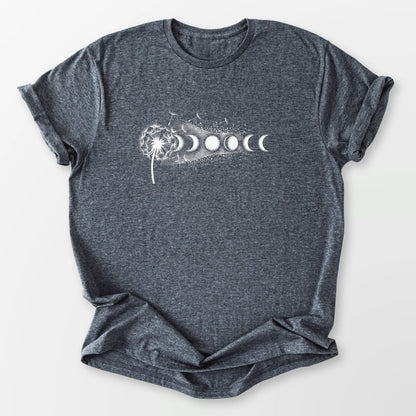 Lunar Seeds Tee Dark Heather Grey T-Shirt