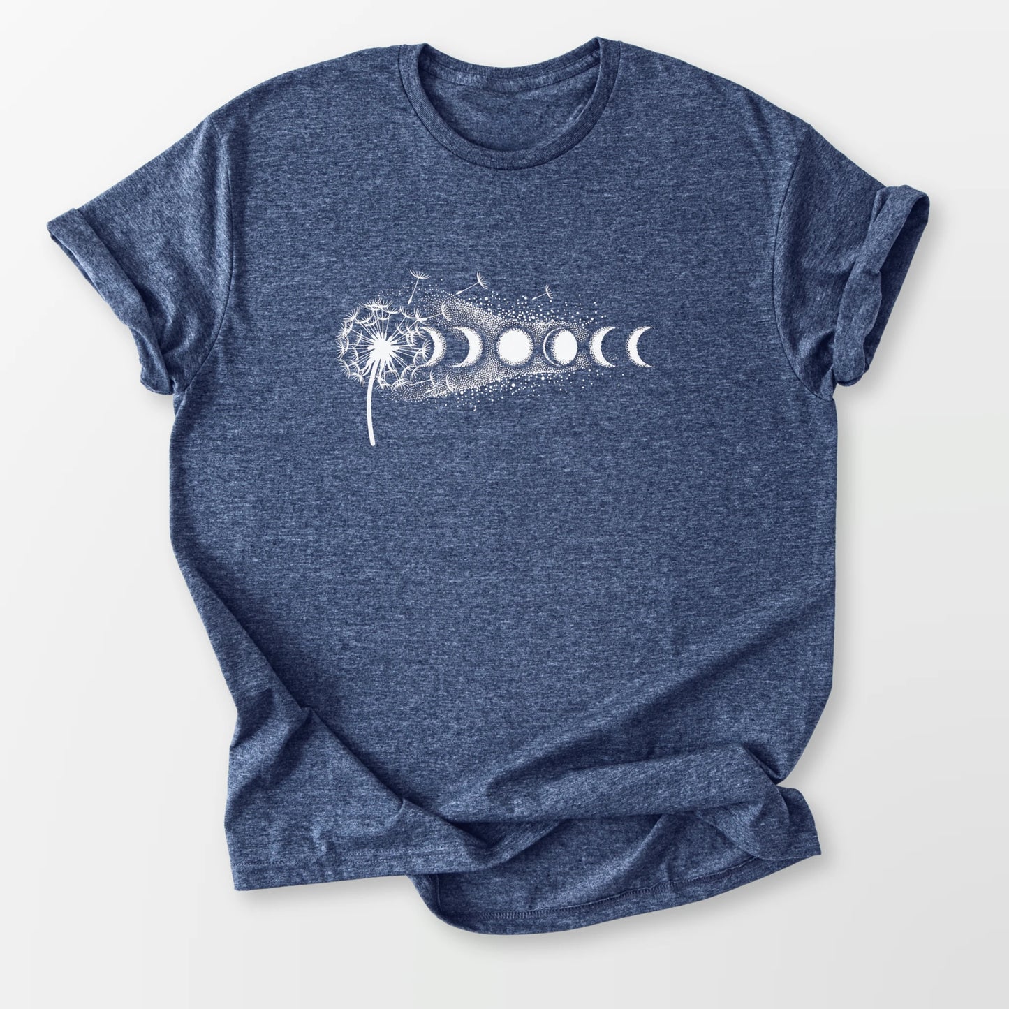 Lunar Seeds Tee Heather Navy T-Shirt