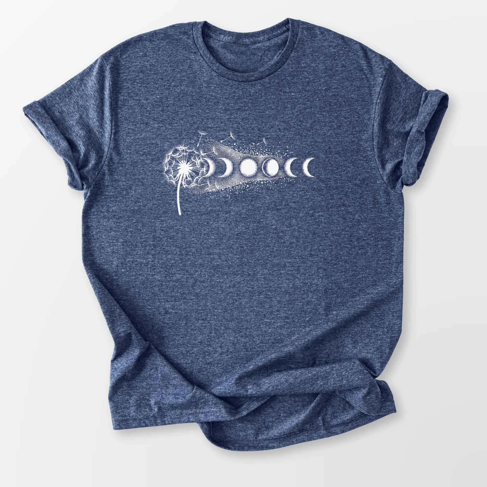 Lunar Seeds Tee Heather Navy T-Shirt
