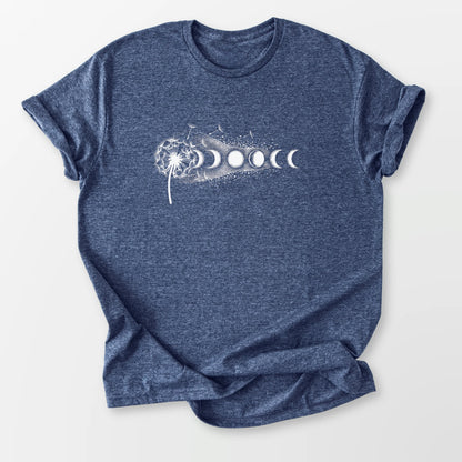 Lunar Seeds Tee Heather Navy T-Shirt