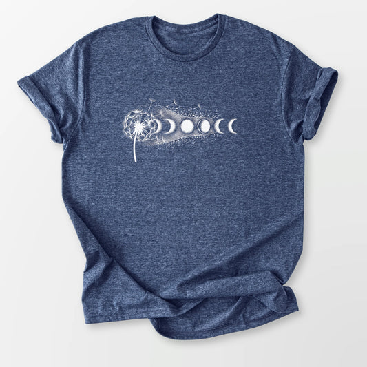 Lunar Seeds Tee Heather Navy T-Shirt