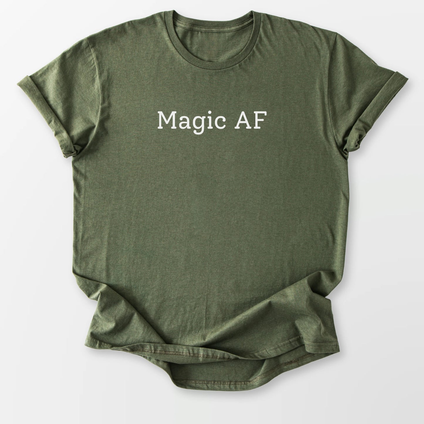 Magic AF Tee Military Green T-Shirt