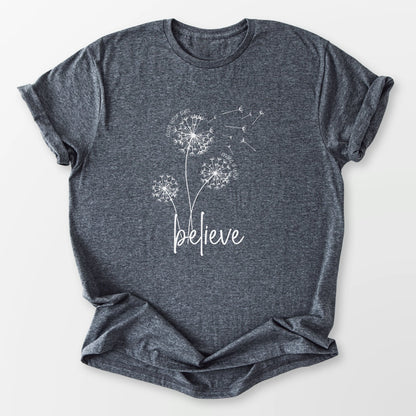 Make A Wish Tee Dark Heather Grey T-Shirt