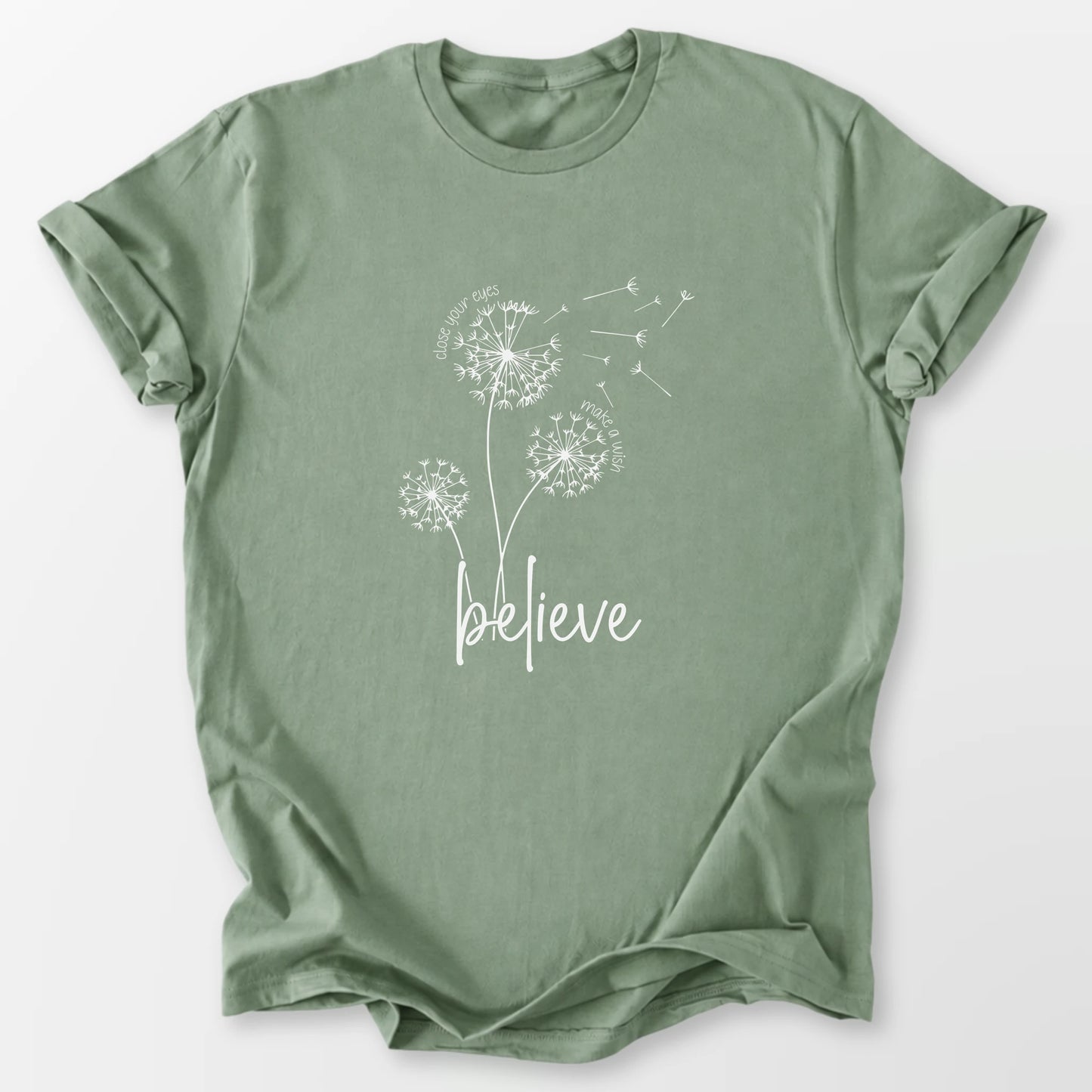 Make A Wish Tee Sage T-Shirt