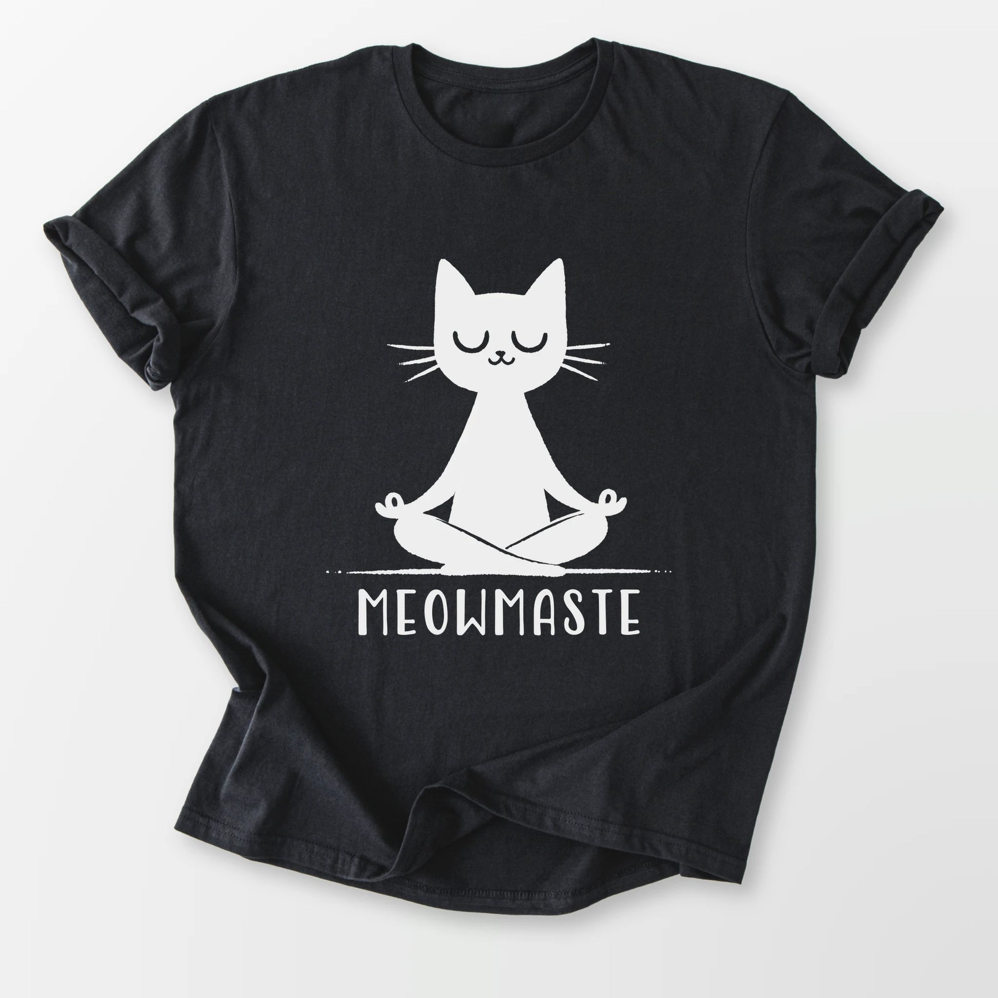 Meowmaste Tee Black T-Shirt