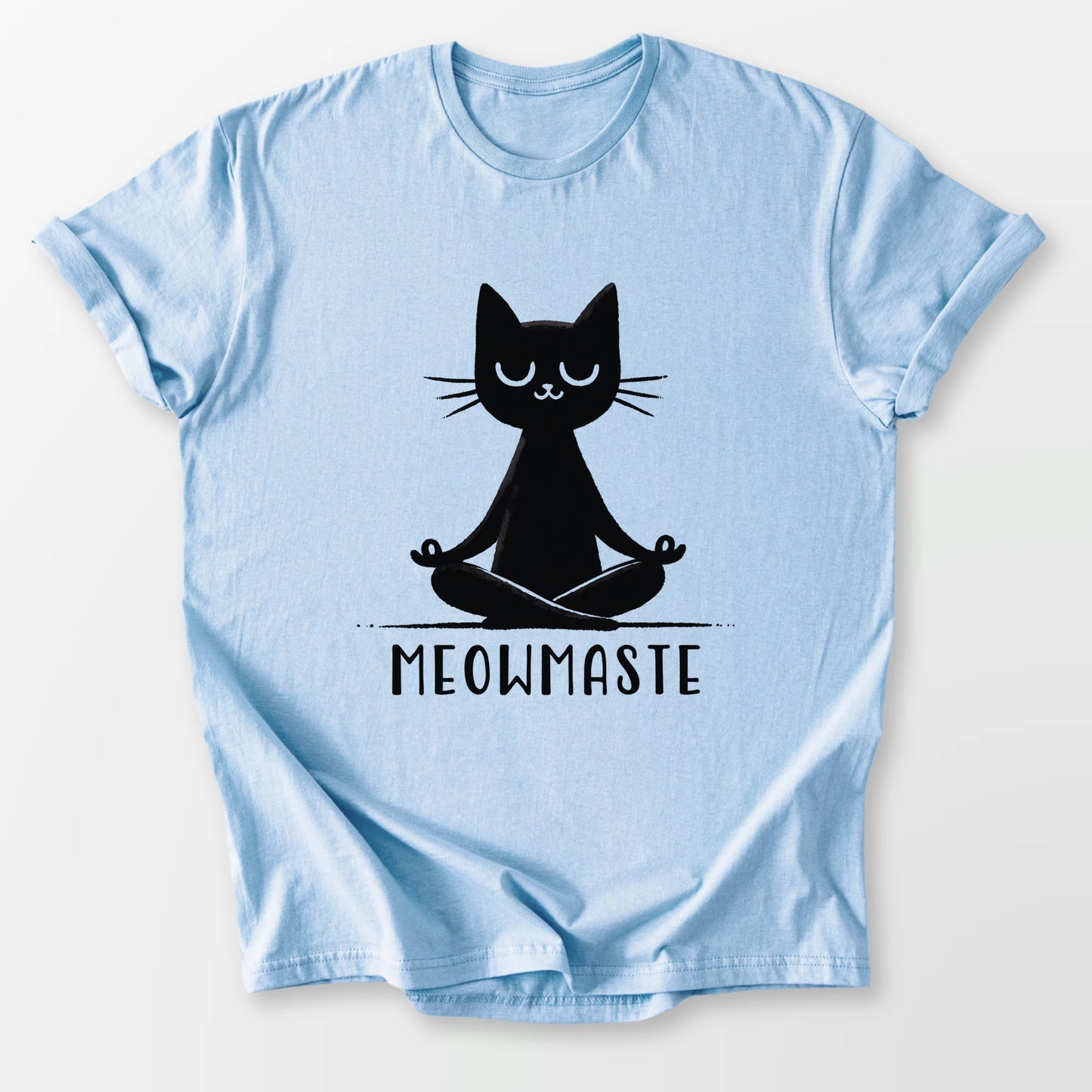 Meowmaste Tee Light Blue T-Shirt