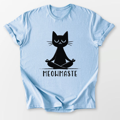 Meowmaste Tee Light Blue T-Shirt