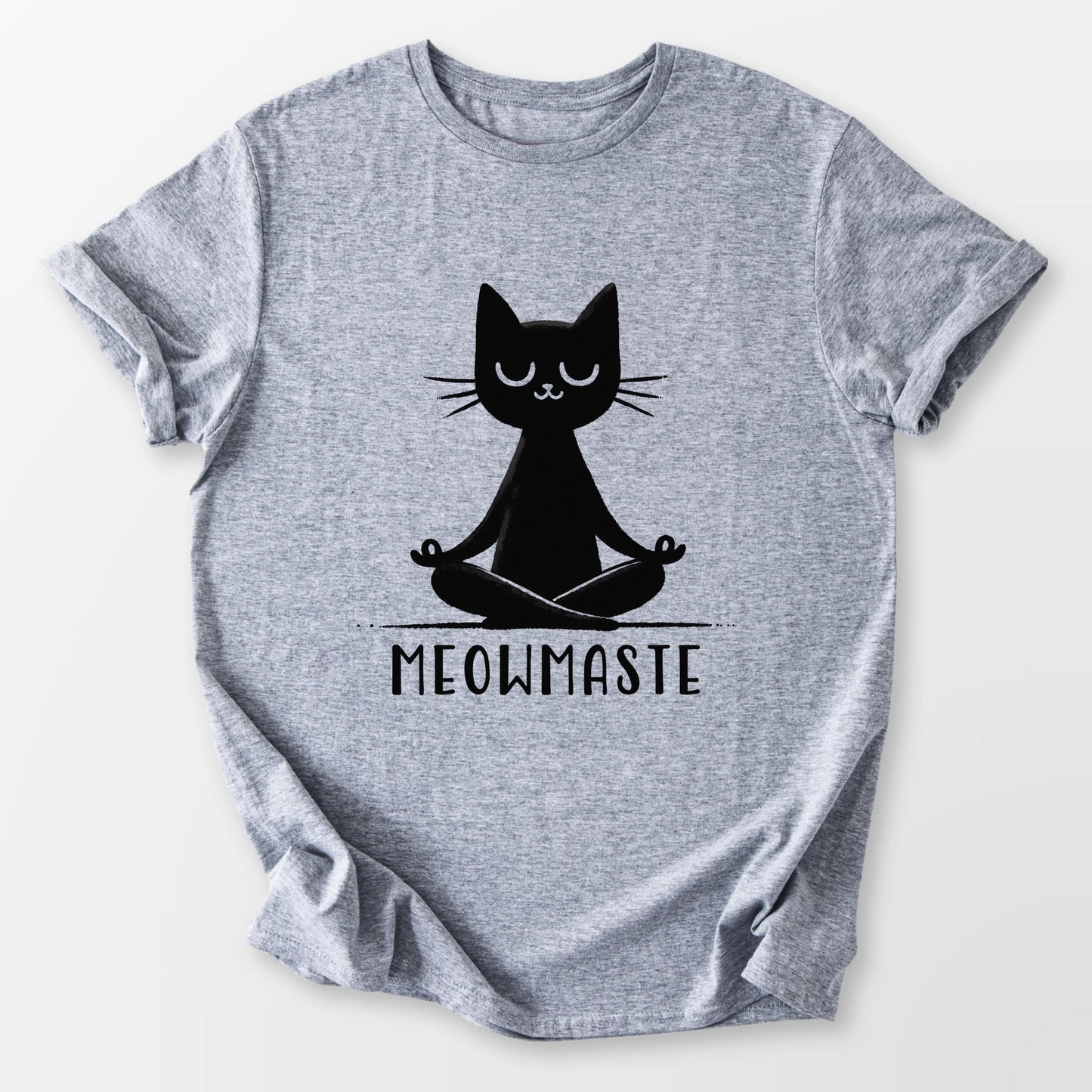 Meowmaste Tee Sport Grey T-Shirt