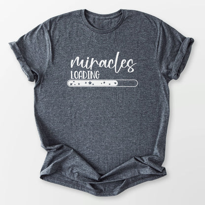 Miracles Loading Tee Dark Heather Grey T-Shirt