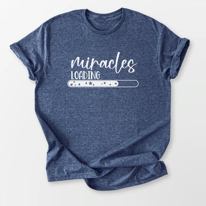 Miracles Loading Tee Heather Navy T-Shirt