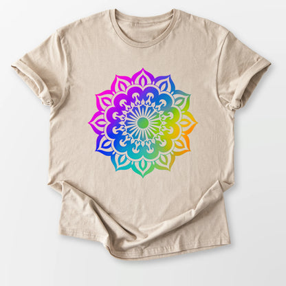 Modern Mandala Tee Sand T-Shirt