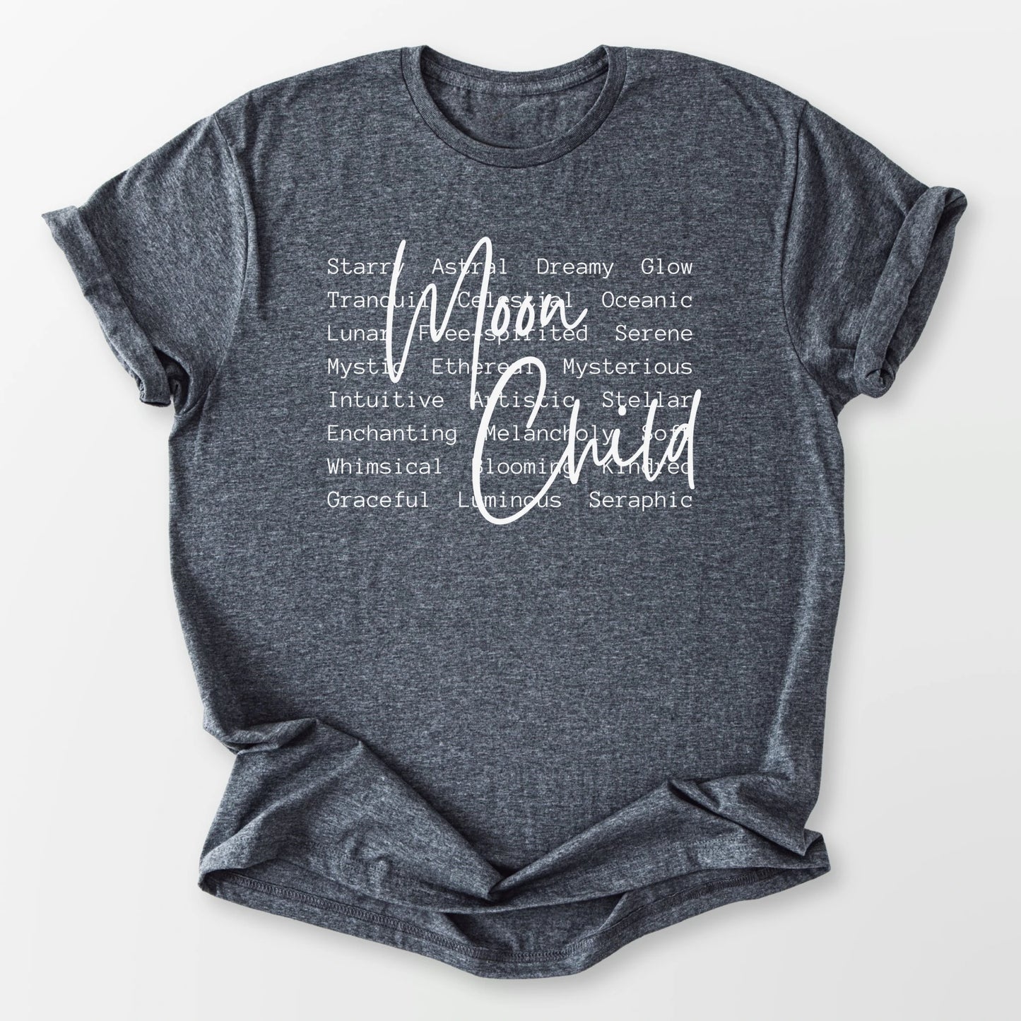 Moon Child Tee Dark Heather Grey T-Shirt