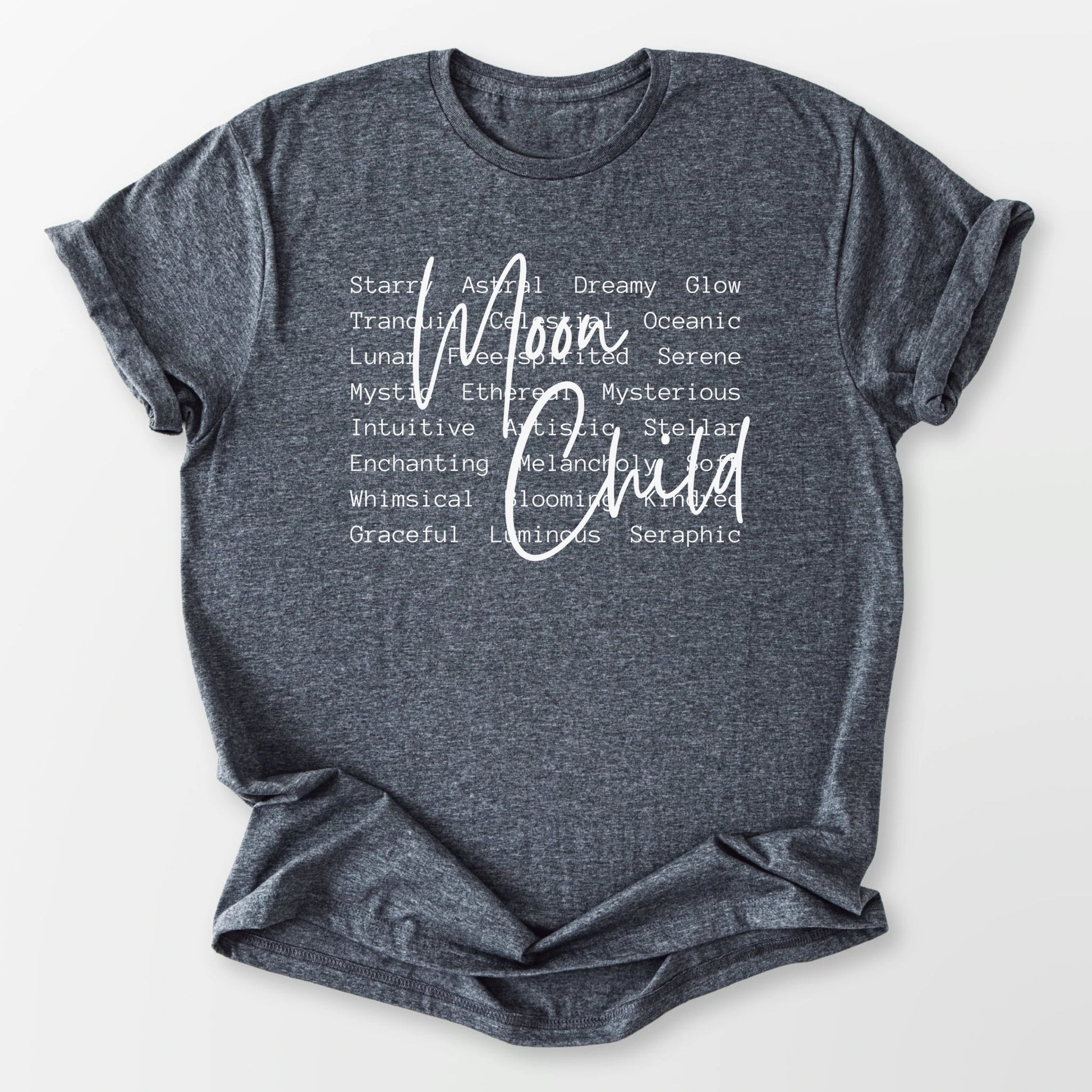 Moon Child Tee Dark Heather Grey T-Shirt
