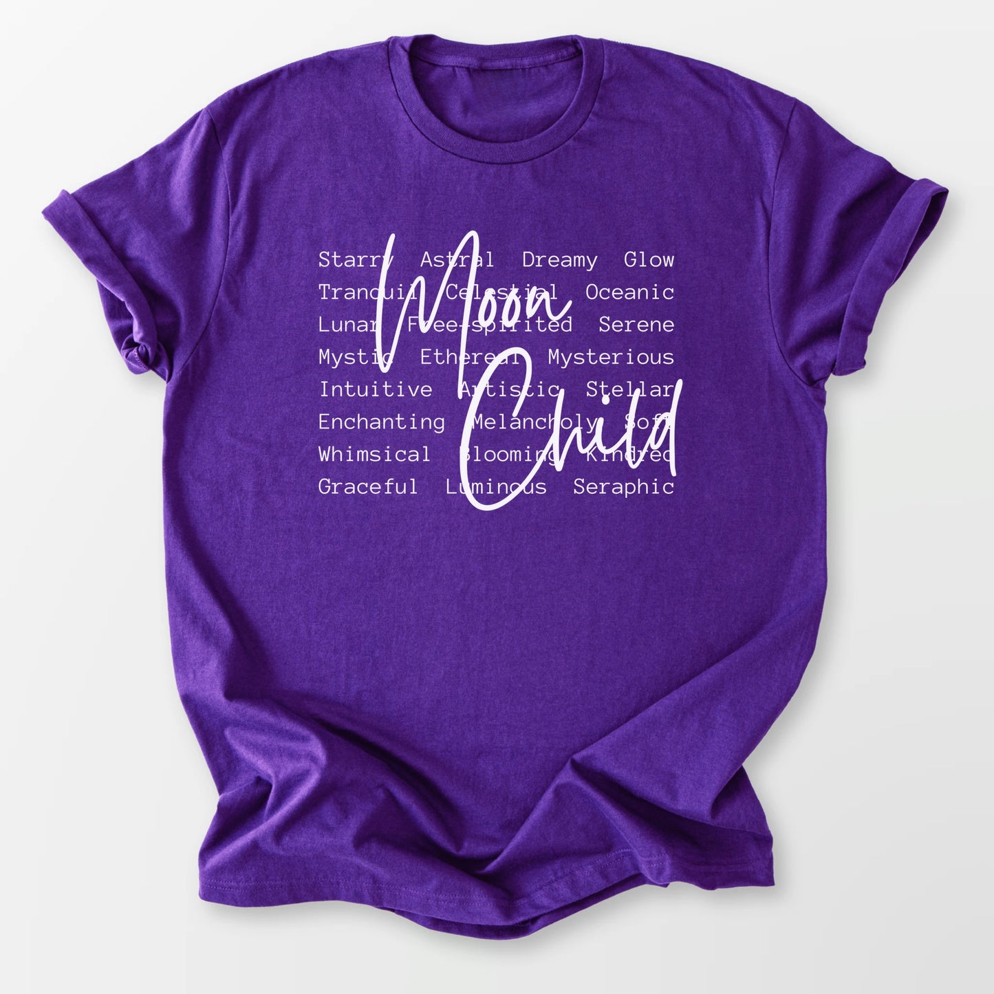 Moon Child Tee Purple T-Shirt