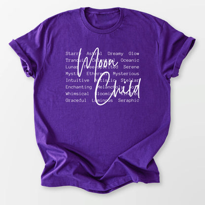 Moon Child Tee Purple T-Shirt