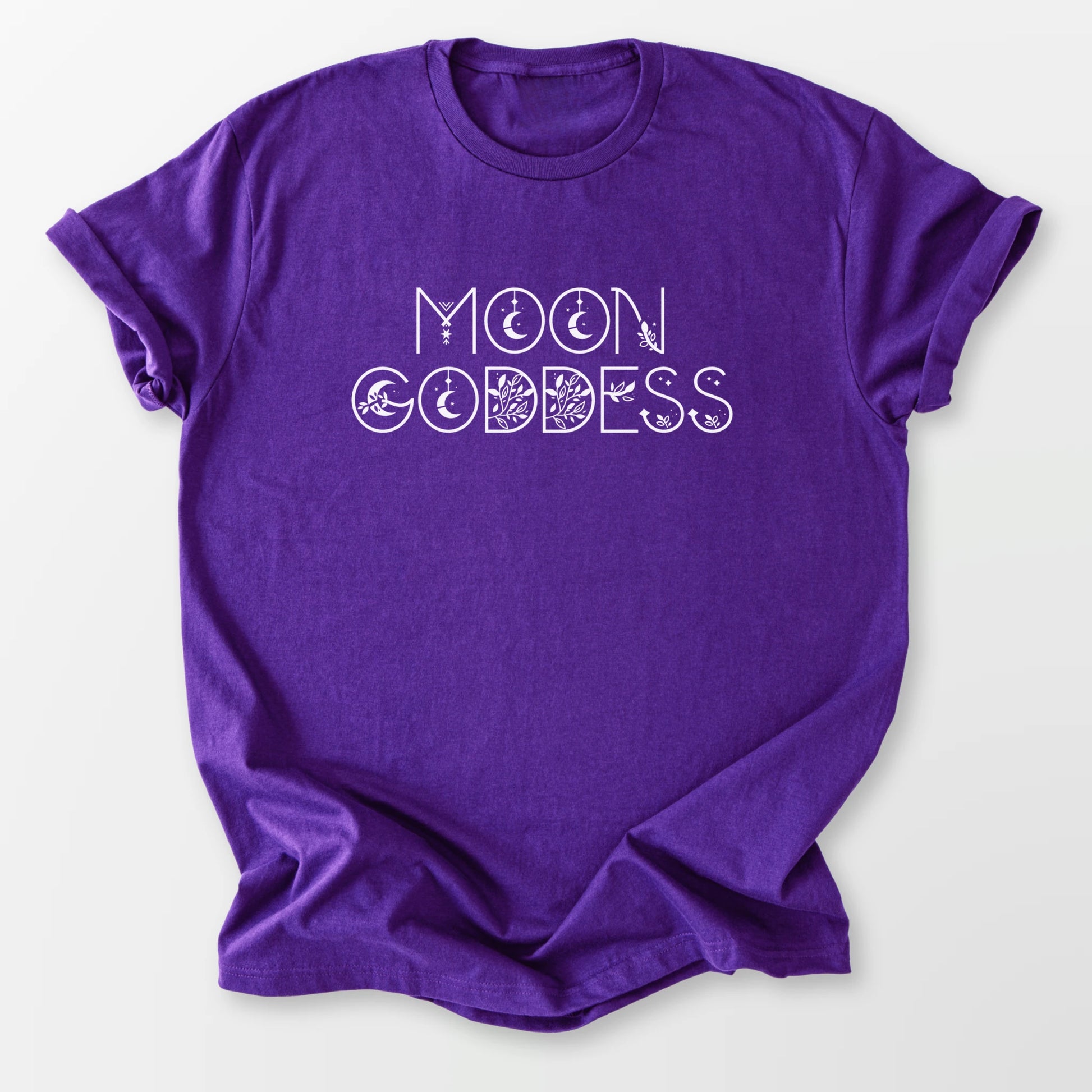 Moon Goddess Tee Purple T-Shirt