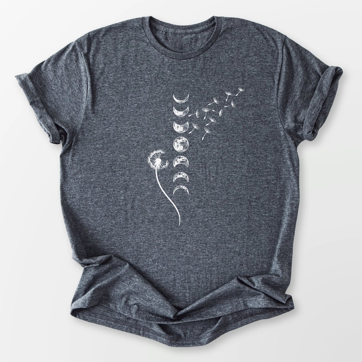 Moonlit Wishes Tee Dark Heather Grey T-Shirt