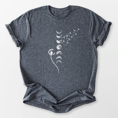 Moonlit Wishes Tee Dark Heather Grey T-Shirt
