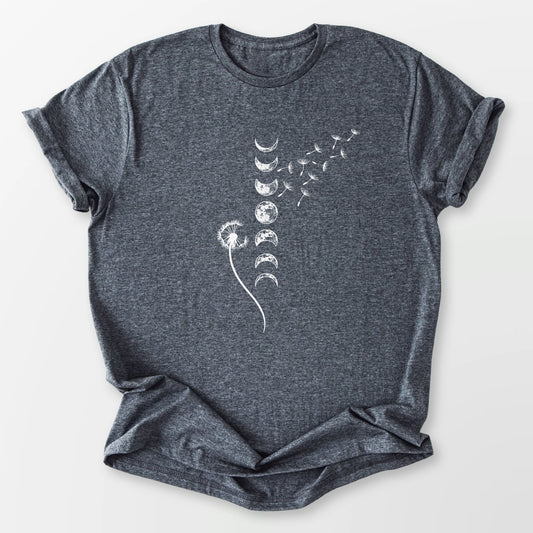 Moonlit Wishes Tee Dark Heather Grey T-Shirt