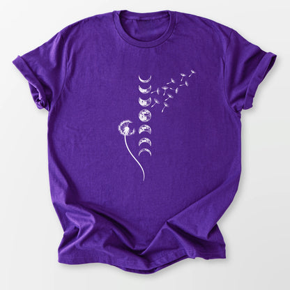 Moonlit Wishes Tee Purple T-Shirt