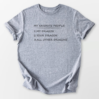 My Favorite People Tee Sport Grey T-Shirt