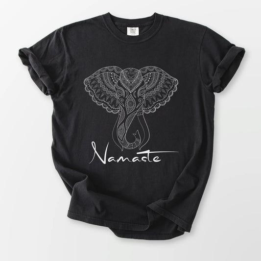 Namaste Comfort Tee Black T-Shirt